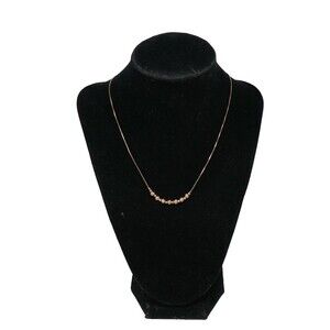 Dyadema Italy 925 Sterling Silver Bead Accent Necklace